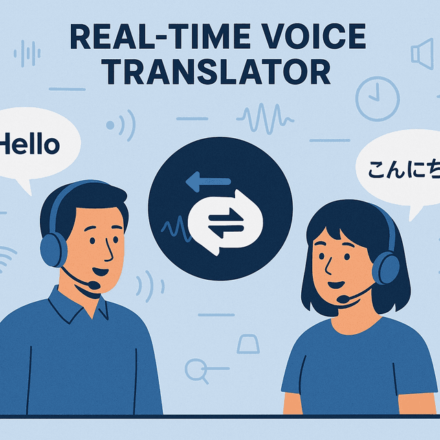 Realtime Voice translator